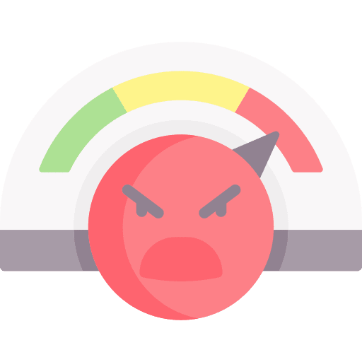 Emotional control management emotionally stable icon Emotional control management emotionally stable icon