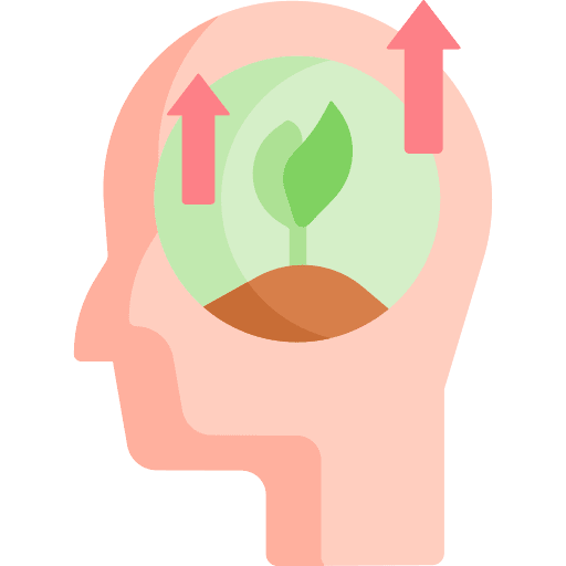 Growth sprout personal growth icon Growth sprout personal growth icon