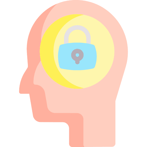 Introvert people psychology user icon Introvert people psychology user icon