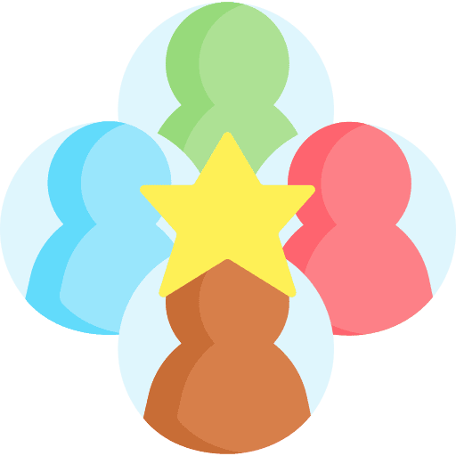 Reputation network people relationship icon Reputation network people relationship icon