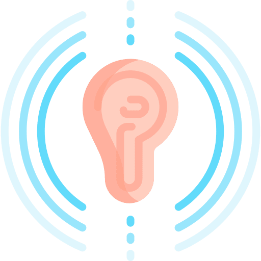 Listen ear listening communications icon Listen ear listening communications icon