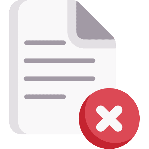 File delete archive file icon