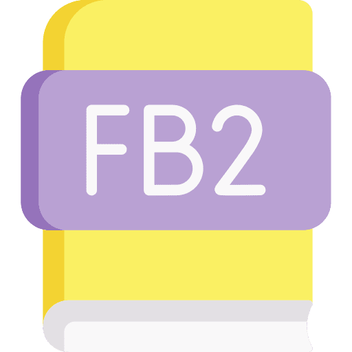 File fb2 files and folders ebook icon File fb2 files and folders ebook icon