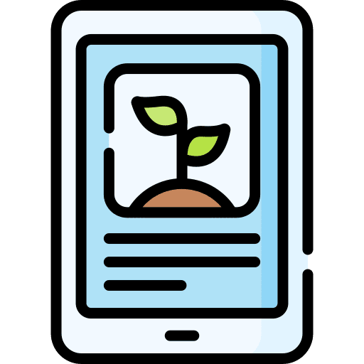 App sprout app smartphone icon App sprout app smartphone icon