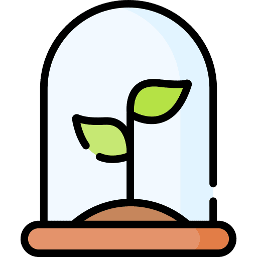Sprout farming and gardening farming glass vase icon Sprout farming and gardening farming glass vase icon