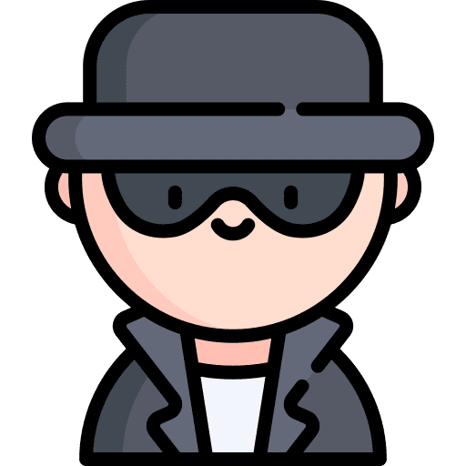 Suspect suspect identity people icon