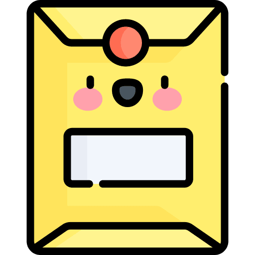 Envelope application dossier envelope icon