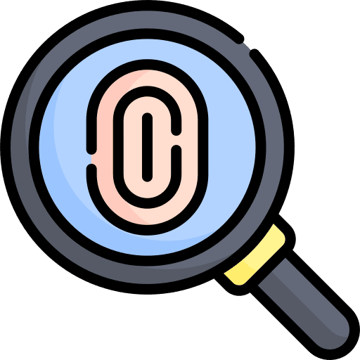 Investigation security detective investigation icon