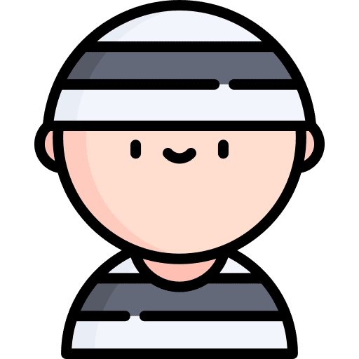 Prisoner prisoner people costume icon
