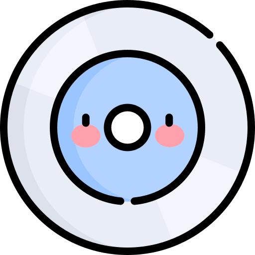 Disc electronics multimedia cd burning icon