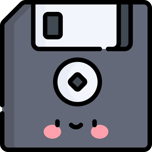Floppy disk ui computer electronics icon