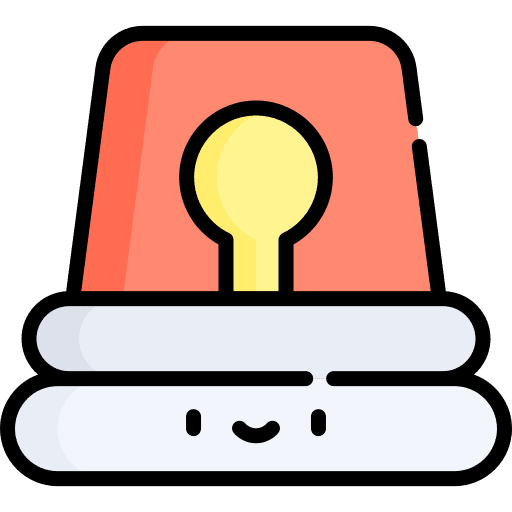 Siren danger alarm emergency icon