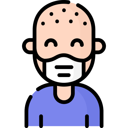 Man avatar covid 19 coronavirus icon