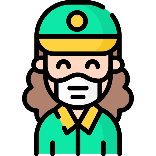 Woman avatar user clerk icon