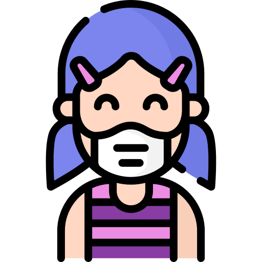 Woman woman user coronavirus icon