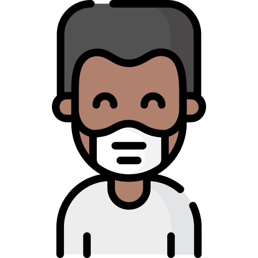 Man covid 19 people man icon