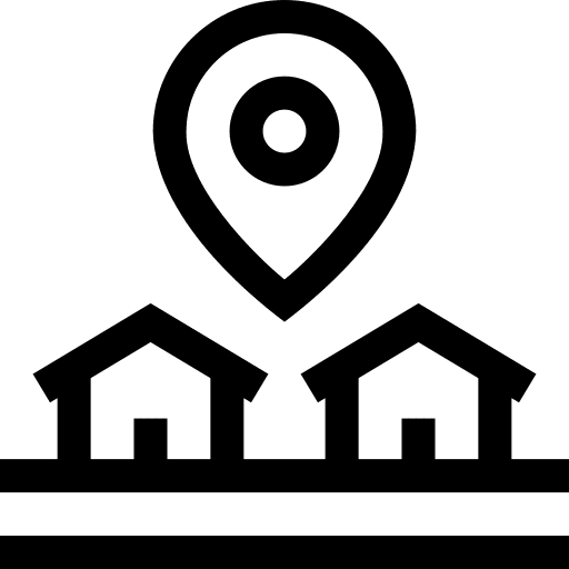 Placeholder home neighborhood real estate icon