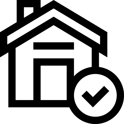 Chosen buildings home real estate icon