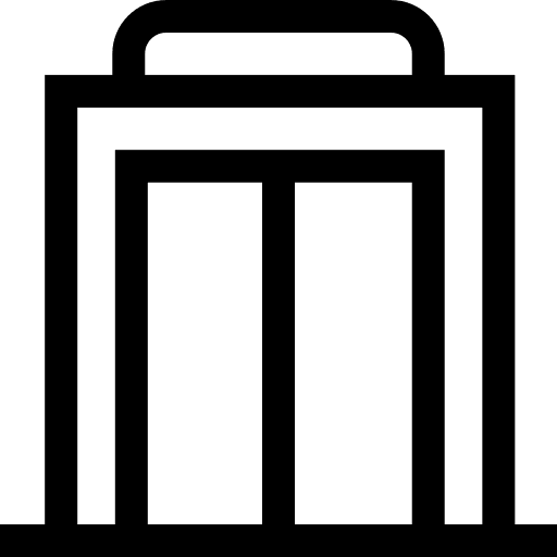 Elevator transportation elevator lift icon