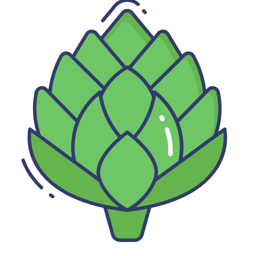 Artichoke nutrition artichoke vegetable icon