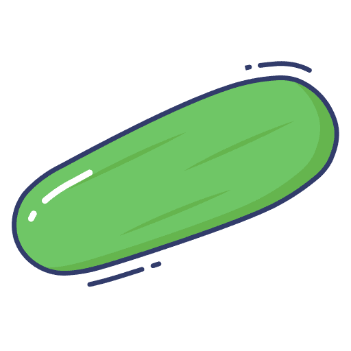 Cucumber food and restaurant diet vegan icon