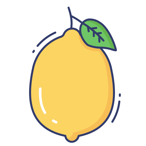 Lemon lemon citrus fruit icon
