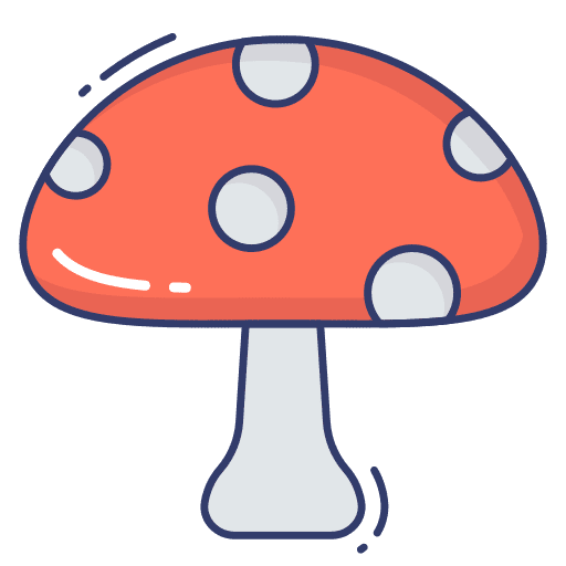 Mushroom healthy food food food and restaurant icon