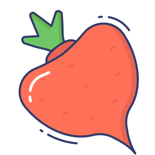 Radish diet radish food icon