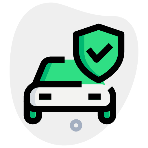 Protection insurance transportation vehicle icon