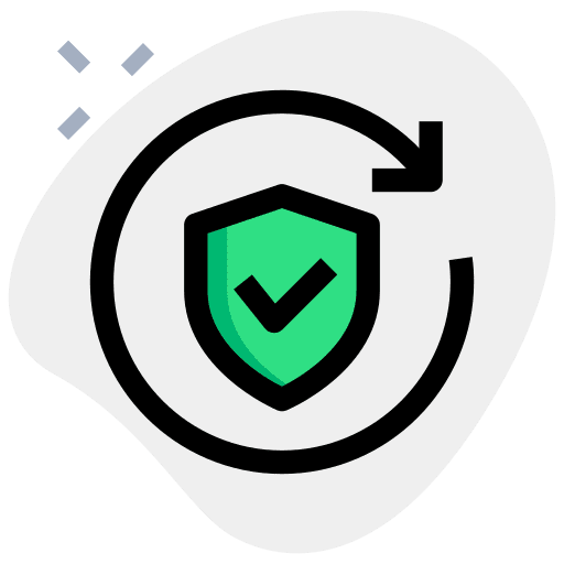 Renewable health insurance check mark renewable icon