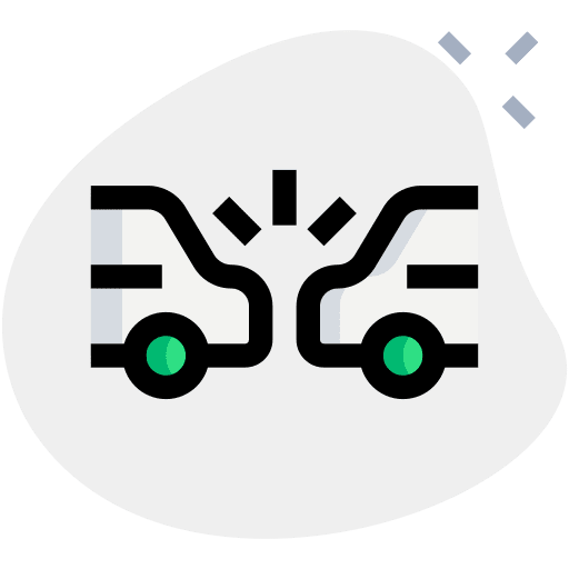 Crash transport crash transportation icon