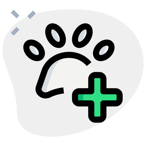 Pet care hospital care plus icon