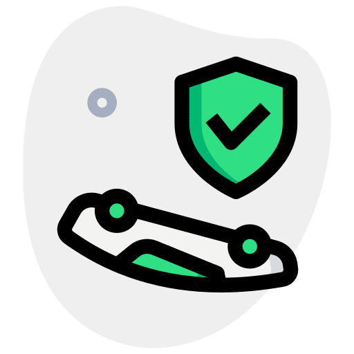 Insured car crash crash accident icon