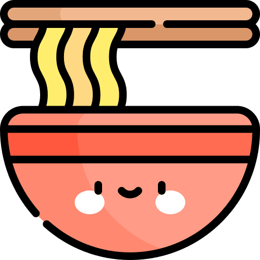 Noodle bowl oriental food food and restaurant noodle bowl icon