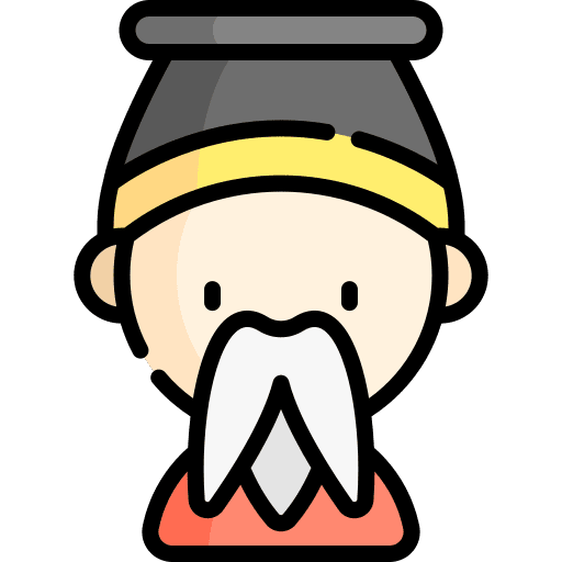 Emperor asian cultures king icon