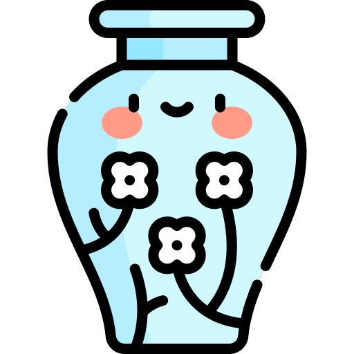 Vase art old jug icon