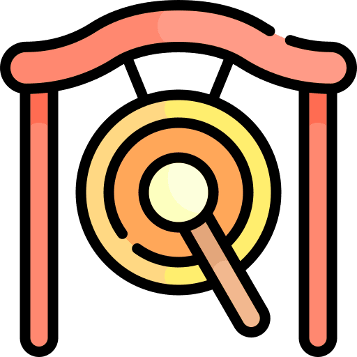 Gong gong music instruments musical instrument icon