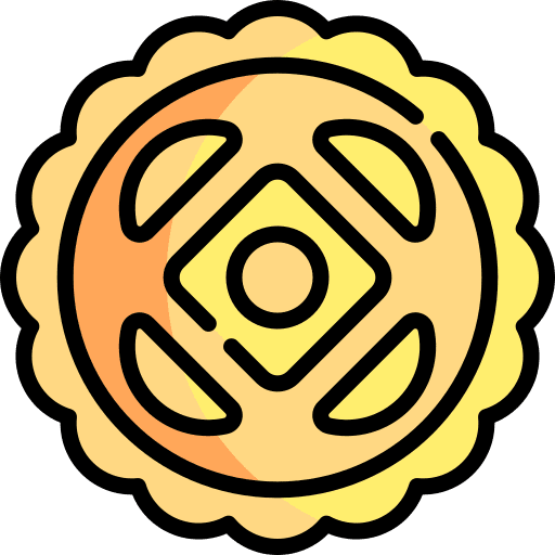 Moon cake moon cake dessert chinese icon