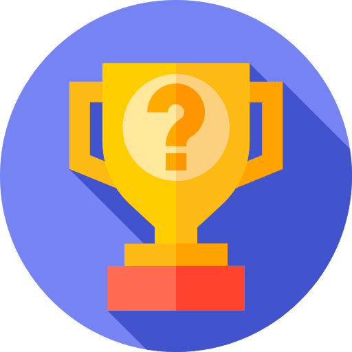 Trophy award winner cup icon