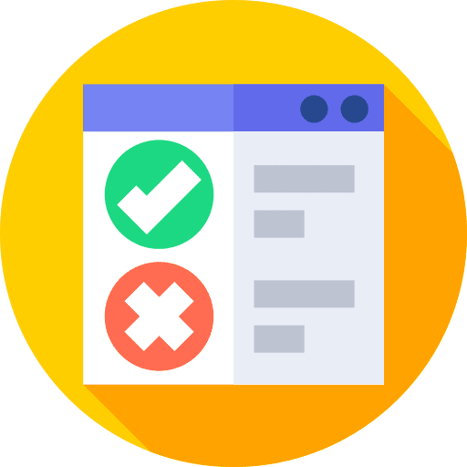 Online test education exam questions icon