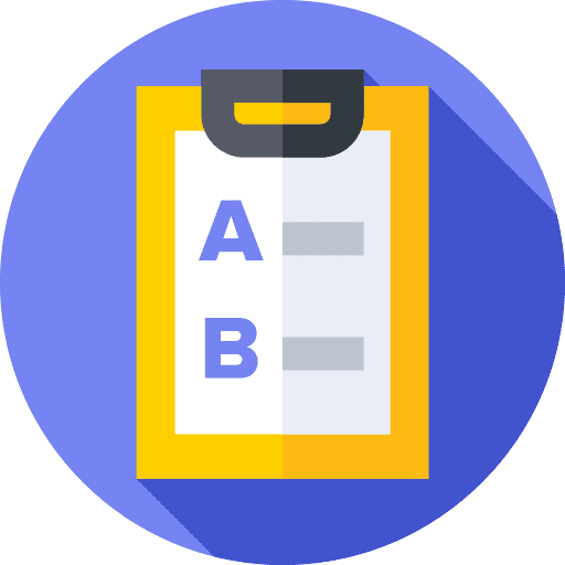 Clipboard files and folders task verification icon Clipboard files and folders task verification icon
