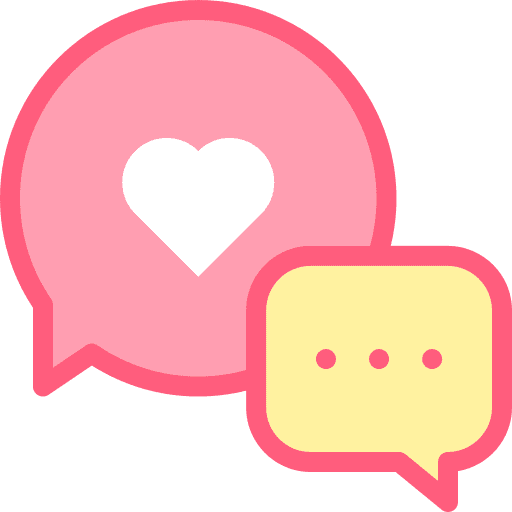 Message speech bubble talk message icon