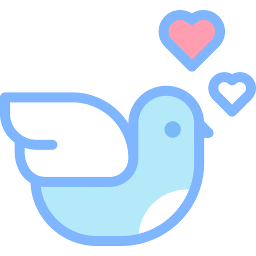 Peace bird wedding peace icon Peace bird wedding peace icon