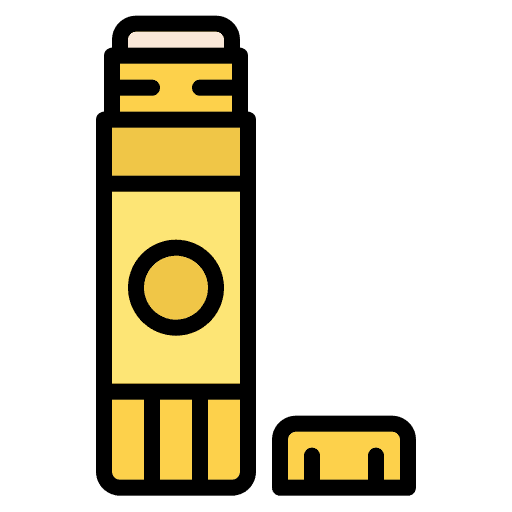 Glue stick edit tools stationary glue stick icon