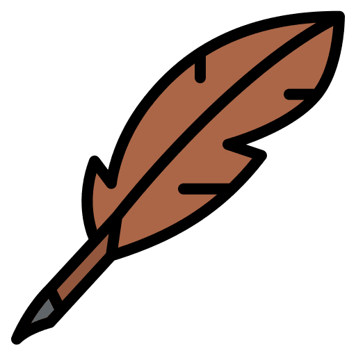 Quill pen quill pen miscellaneous writing icon