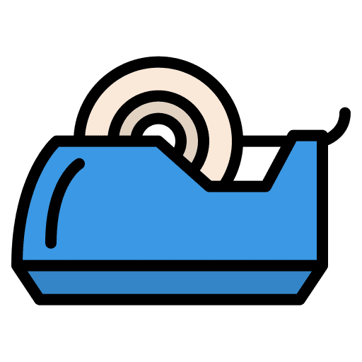 Tape dispenser tape dispenser sticky dispenser icon
