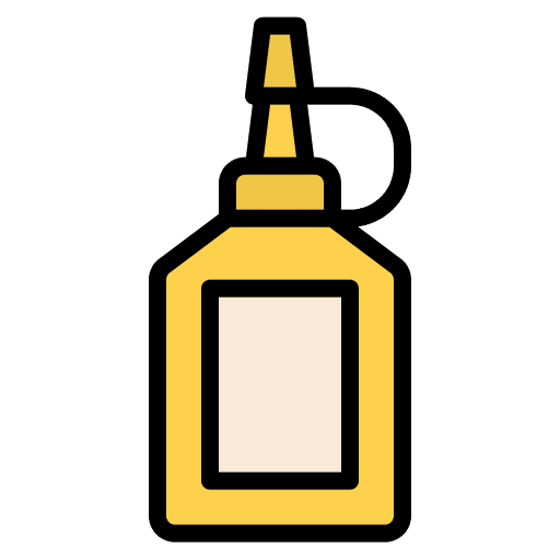 Glue liquid stationary miscellaneous icon