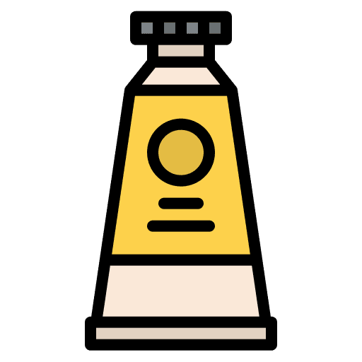 Paint tube art and design miscellaneous oil paint icon