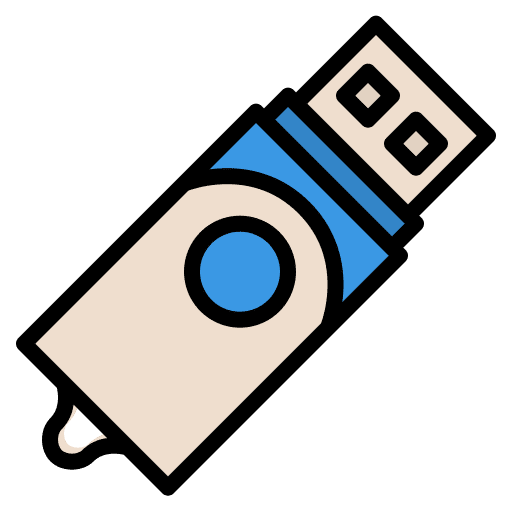 Pendrive electronics pendrive flash disk icon