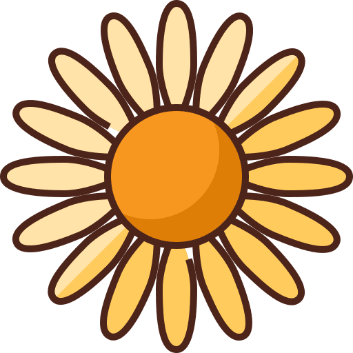 Daisy flower blossom daisies icon